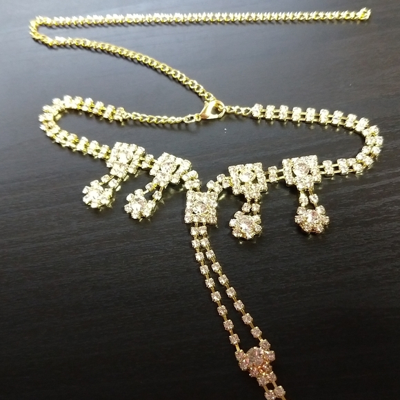 LAST ONE Callie Palace Queen: Rhinestone Toe and Ankle Jewelry - Picture 8 of 17